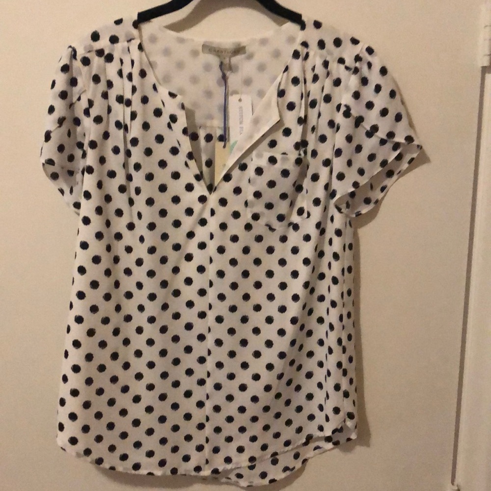 41 Hawthorn Polka Dot Blouse